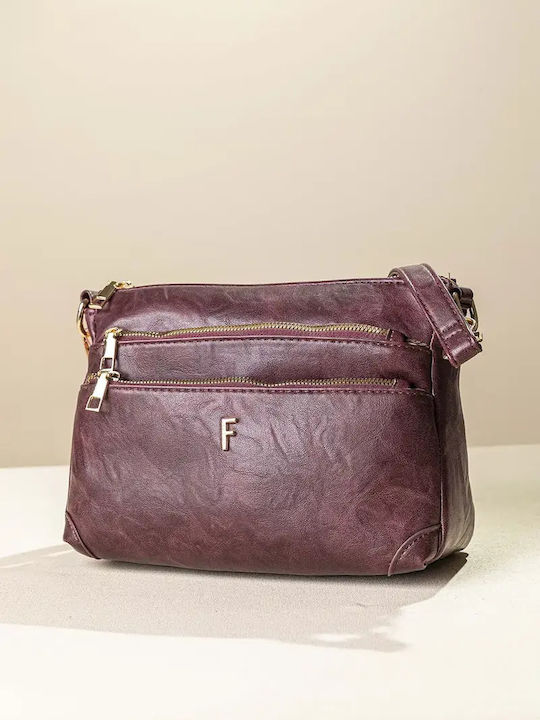 Fragola Women's Crossbody / Shoulder Bag Burgun...