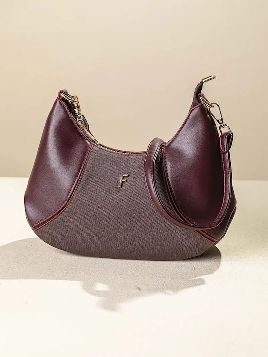 Fragola Women's Shoulder / Crossbody Bag Burgundy