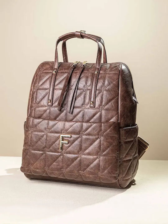 Fragola Women's Brown Backpack