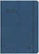adBook Tägliche Tagesordnung 2027 Blau 14x21cm