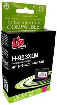 Uprint Съвместимо Мастило За Принтер InkJet HP F6u17ae Магента Единична Опаковка