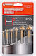 Комплект фрези и зенкери 6 бр. 6.3-20.5mm Pm-zpm-6t