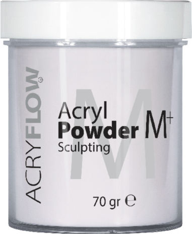 Acryflow Acryflow Acryl Pulver M+ Gel Falsche Nagelgel Rosa Schimmer 70gr