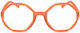 Looplabb Lesebrillen +2.50 in Orange Farbe