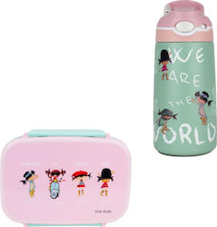 Pepita Viajera Kids Food Container Pink