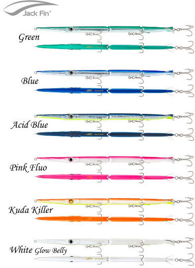 Jack Fin Stylo Künstliche Köder Fluo Pink