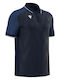 Echoes Herrenblusen Polo Marineblau/Weiß