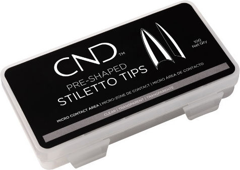 CND Falsche Nagelspitzen Transparente 100 Stück