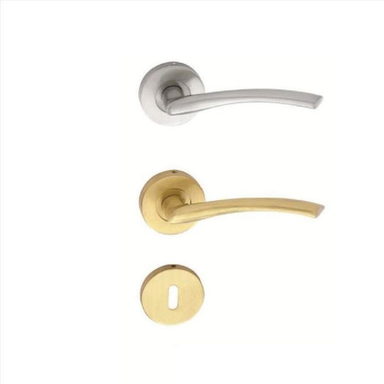 Z-010 Rosetten Gold Matt Fix Rechts