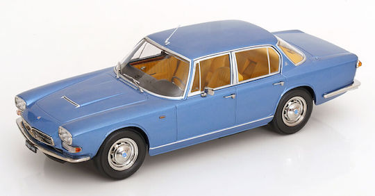 1/18 Maserati Quattroporte I 1970 Hellblau Metallic Versiegelter Körper