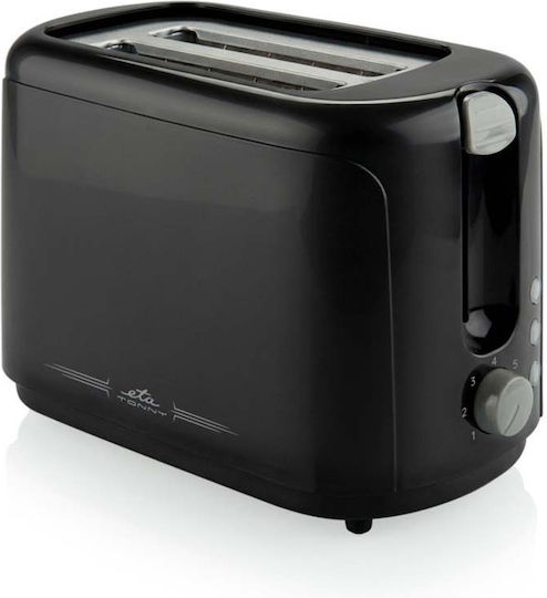 ETA Tonny Toaster 2 Schlitze 750W Schwarze