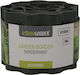 Progarden Plastic Garden Hedge in Grey Colour 10cm x 9m