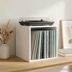 vidaXL Vinyl Record Album Box 2 pcs White 37 x 36.5 x 38 cm