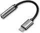 Cabletime DM131031 Конвертор USB-C мъжки към 3.5mm женски Сив