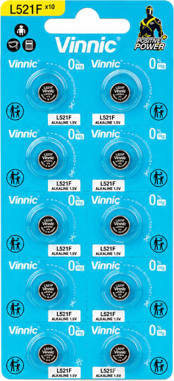Vinnic Ag0 Alkalische Uhrenbatterie LR60 1.5V
