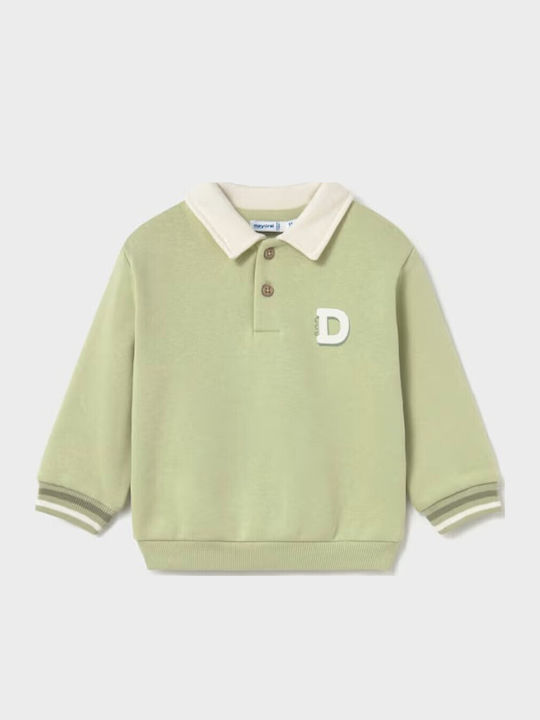 Mayoral Kids Long-Sleeved Sweater Oregano