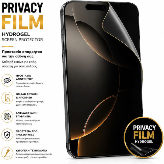Μεμβράνη Προστασίας Privacy Hydrogel Realme 14x 5g