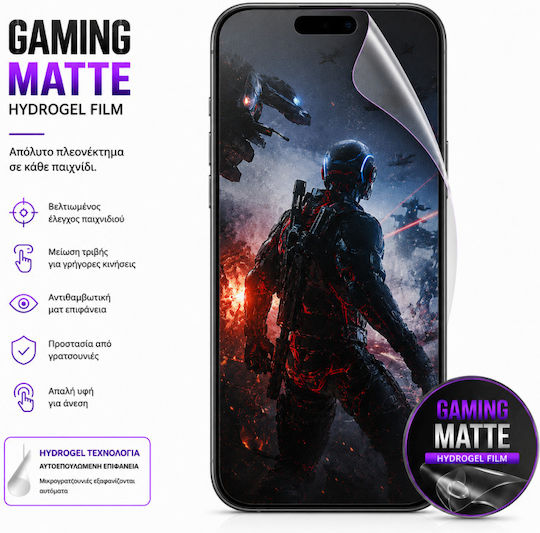Μεμβράνη Προστασίας Gaming Matte Hydrogel Oppo A80 5g