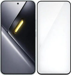 Voller Leim Vollflächig gehärtetes Glas 5d Xiaomi Poco X8 Pro Schwarzer Rahmen Voller Leim Vollflächig gehärtetes Glas 5d Xiaomi Poco X8 Pro Schwarzer Rahmen