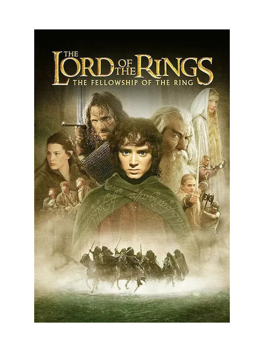Poster Lord Rings Fellowship Rings Mv375 30cm X 40cm-71812pd159518