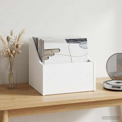 vidaXL LP Box White 37 x 33 x 32 cm Engineered Wood