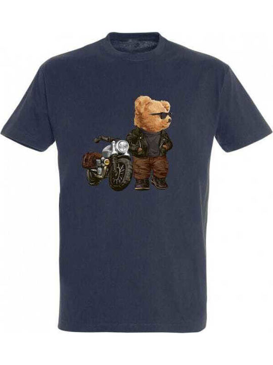 Kids T-shirt Blue Marine