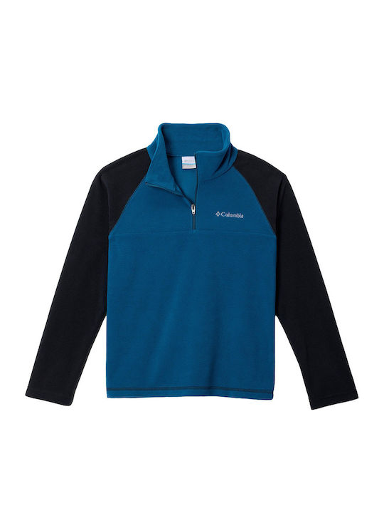 Columbia Детска блуза Тъмносин Glacial Half Zip...