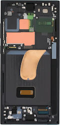 Samsung S918 Galaxy S23 Ultra LCD Дисплей + Тъч Устройство + Преден Капак Черен Gh82-30465a/30466a Оригинален Сервизен Пакет Samsung S918 Galaxy S23 Ultra LCD Дисплей + Тъч Устройство + Преден Капак Черен Gh82-30465a/30466a Оригинален Сервизен Пакет