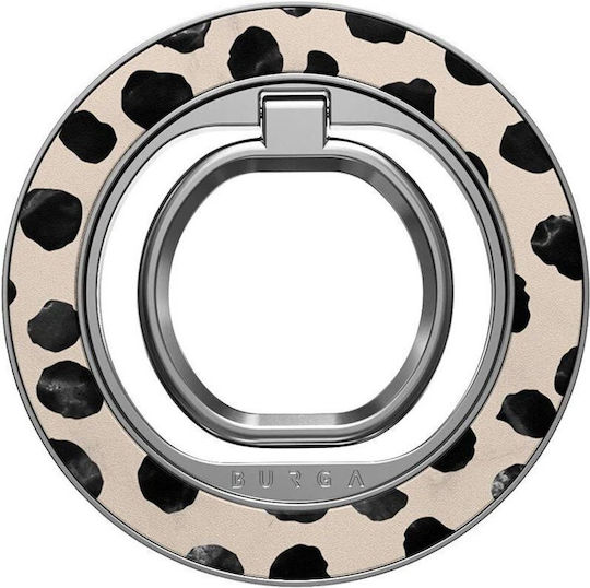 Burga Magnetischer Ring-Halter Silber Mandel Latte Fa_01mr_magnetic_ring_silver