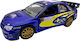 Model Albastru Subaru Impreza Wrx Sti Rally Cu Uși Deschise Mecanism Pull-back Fără Cutie Originală