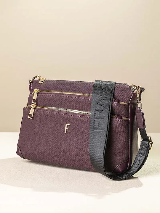 Fragola Women's Crossbody Bag Marron Fishbone