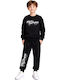 Kids Sweatpants Set Black