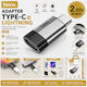 Hoco 0ffers55 Конвертор USB-C мъжки към Lightning женски