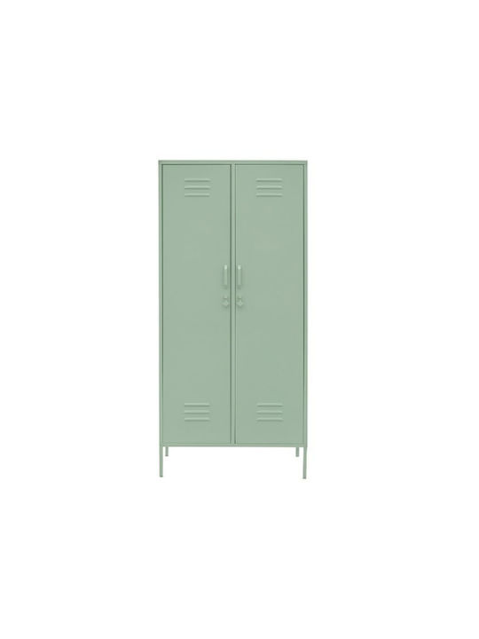 Doppelflügeliger Außenschrank Farbe Metallisch ...