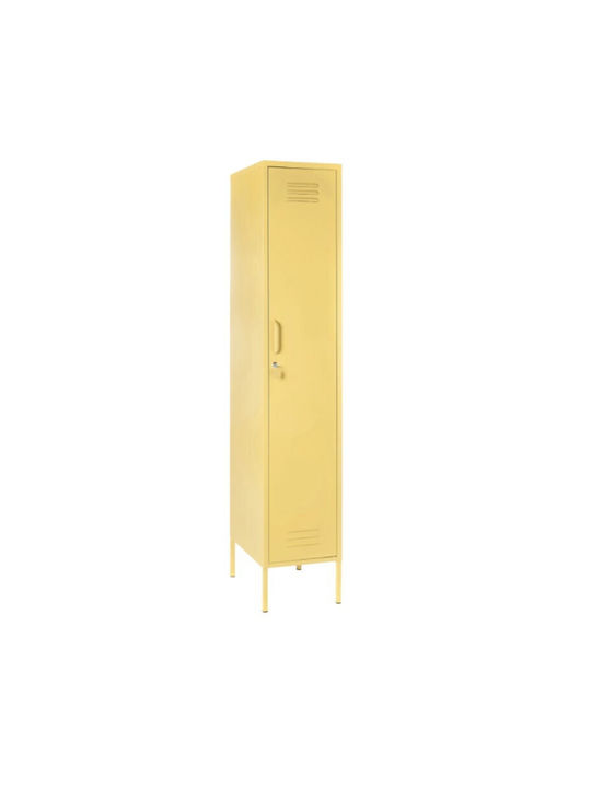 Μονόφυλλη Ντουλάπα Color Μεταλλική 40x45x190εκ.