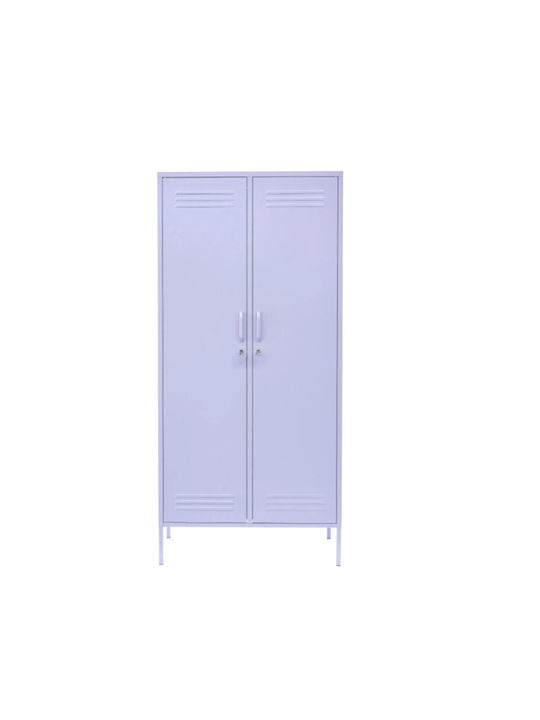 Doppelflügeliger Außenschrank Farbe Metallisch ...