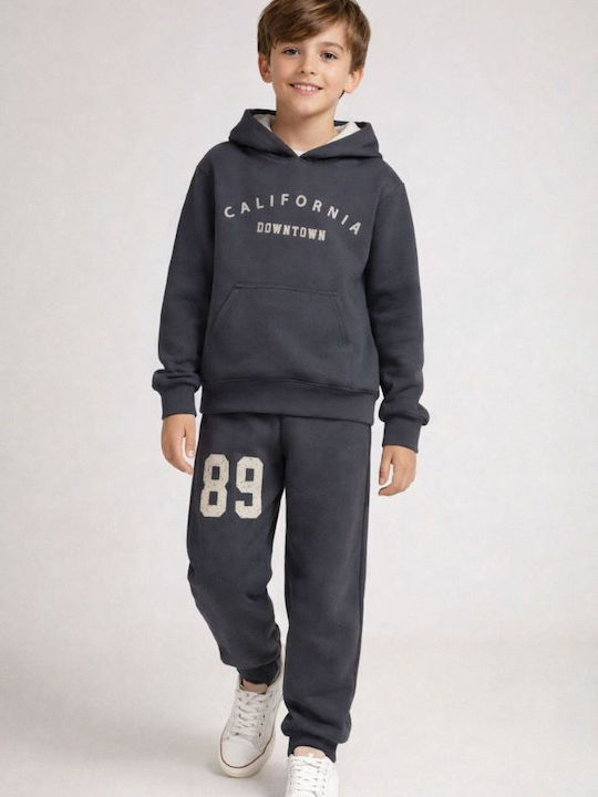 Kids Sweatpants Set Grey
