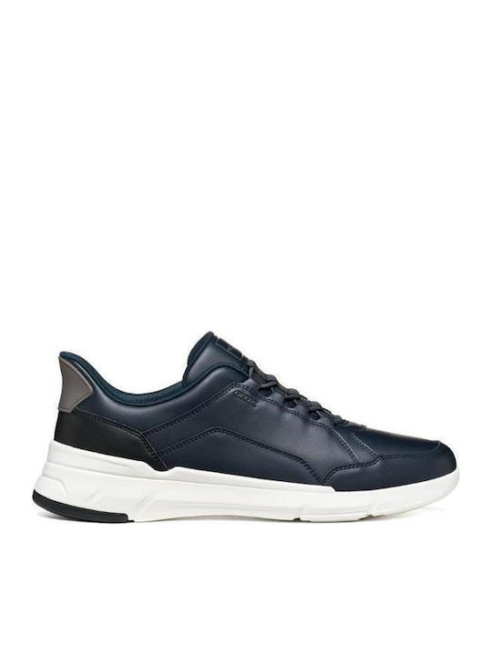 Geox Plus Ανδρικά Ανατομικά Sneakers Μπλέ