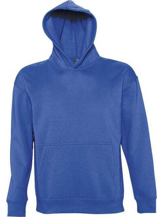 Kids Moda Hooded Sweatshirt Royal Blue