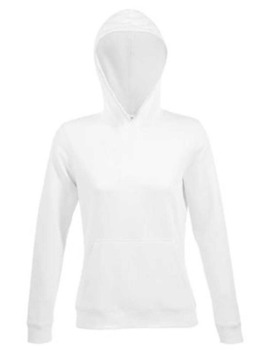 Kids Moda Hooded Sweatshirt White