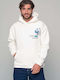 Sweatshirt With Hood Ecru
