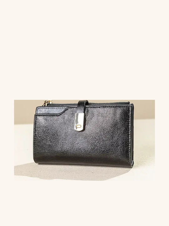 Fragola Large Women's Wallet Black clouds