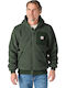 Herren Sweatshirt mit Kapuze Forestry Green