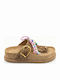 Sandale Casual Damă Bej E610 Sandale Casual Damă
