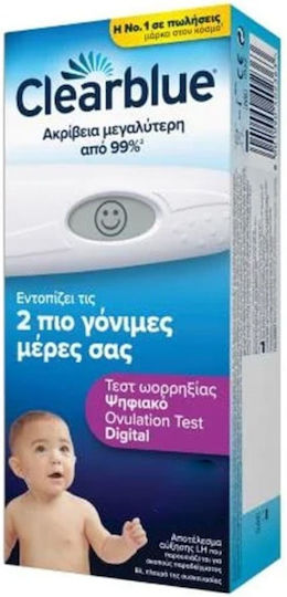 Clearblue Ψηφιακό Τεστ Ωορρηξίας Ψηφιακό Τεστ Ωορρηξίας 20τμχ