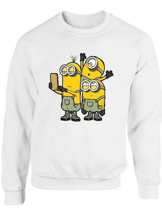Kids Moda Παιδικό Φούτερ Λευκό