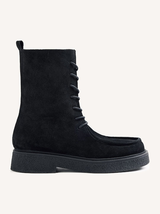 Gioseppo Leather Women's Ankle Boots Black