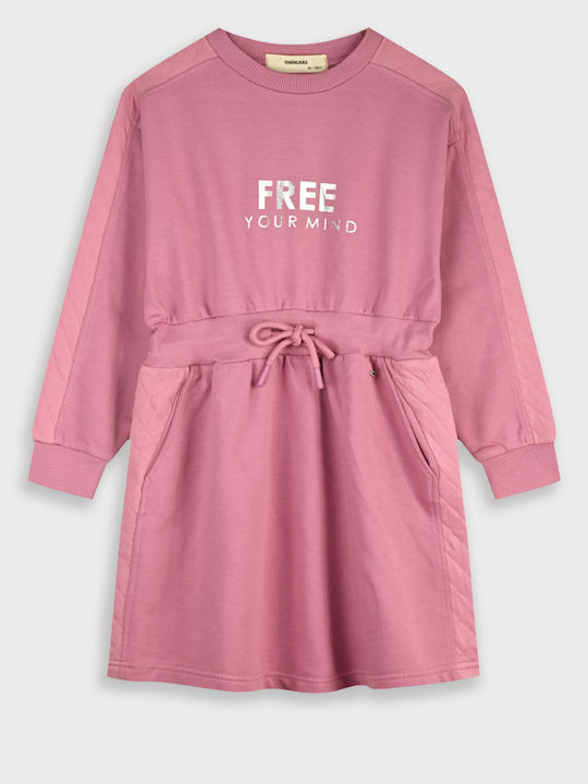 Energiers Rochie Pentru Fete Din Fleece Cu Mâne...