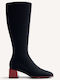 Damenstiefel mit Mittlerem Absatz Schwarz