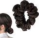 Elastisches Haargummi Mit Synthetischem Fell 3 Stück